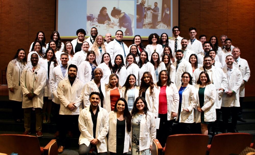 Respiratory Care Class of 2024 at White Coat Ceremony 