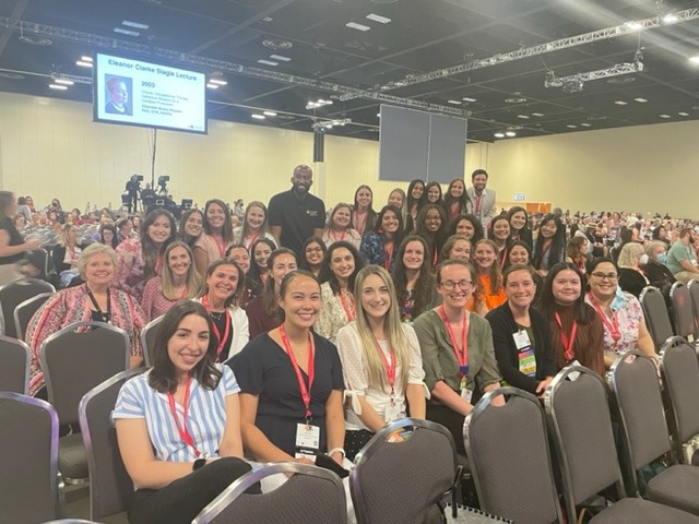 AOTA conference attendees in San Antonio spring 2022