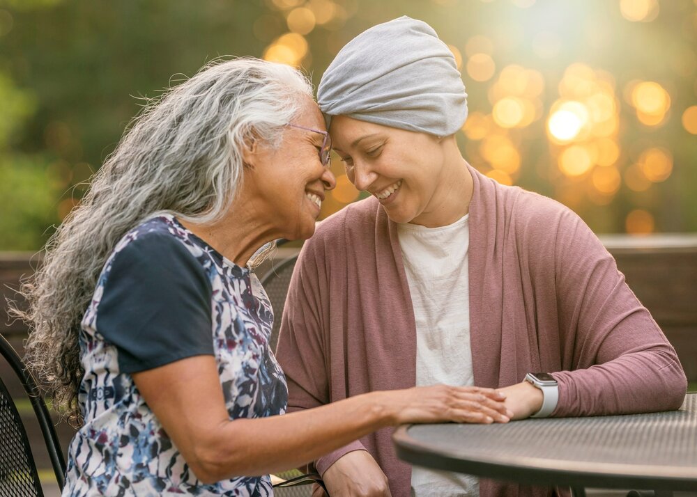 Caregiver provides hope to cancer patient
