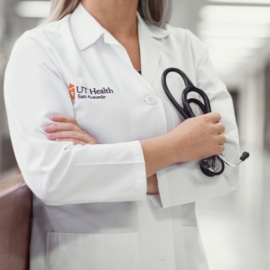 Photo of female UT Health San Antonio physician