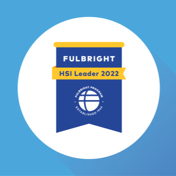 Logo of Fulbright HSI Leader 2022