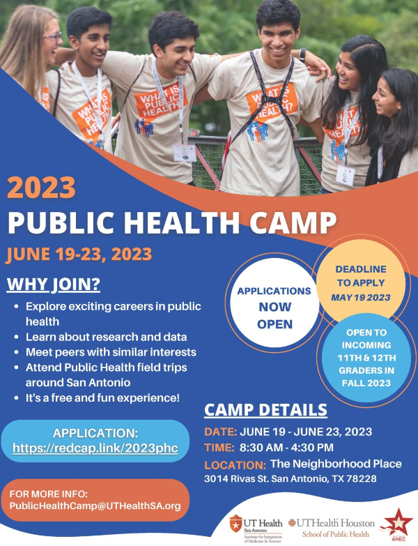 Public Health Camp Flyer