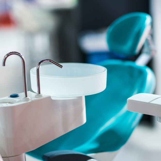 Photo of dental patient chair