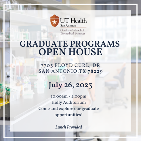 Graduate Program Open House Flyer
